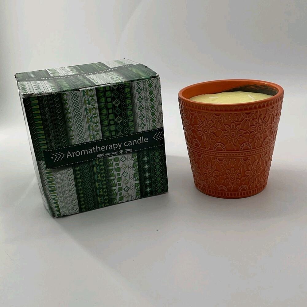 Aromatherapy Soy Wax Outdoor And Camping Three Wick Candle